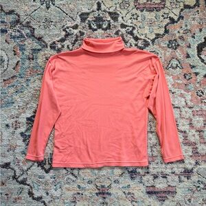 Vintage Orange Turtleneck